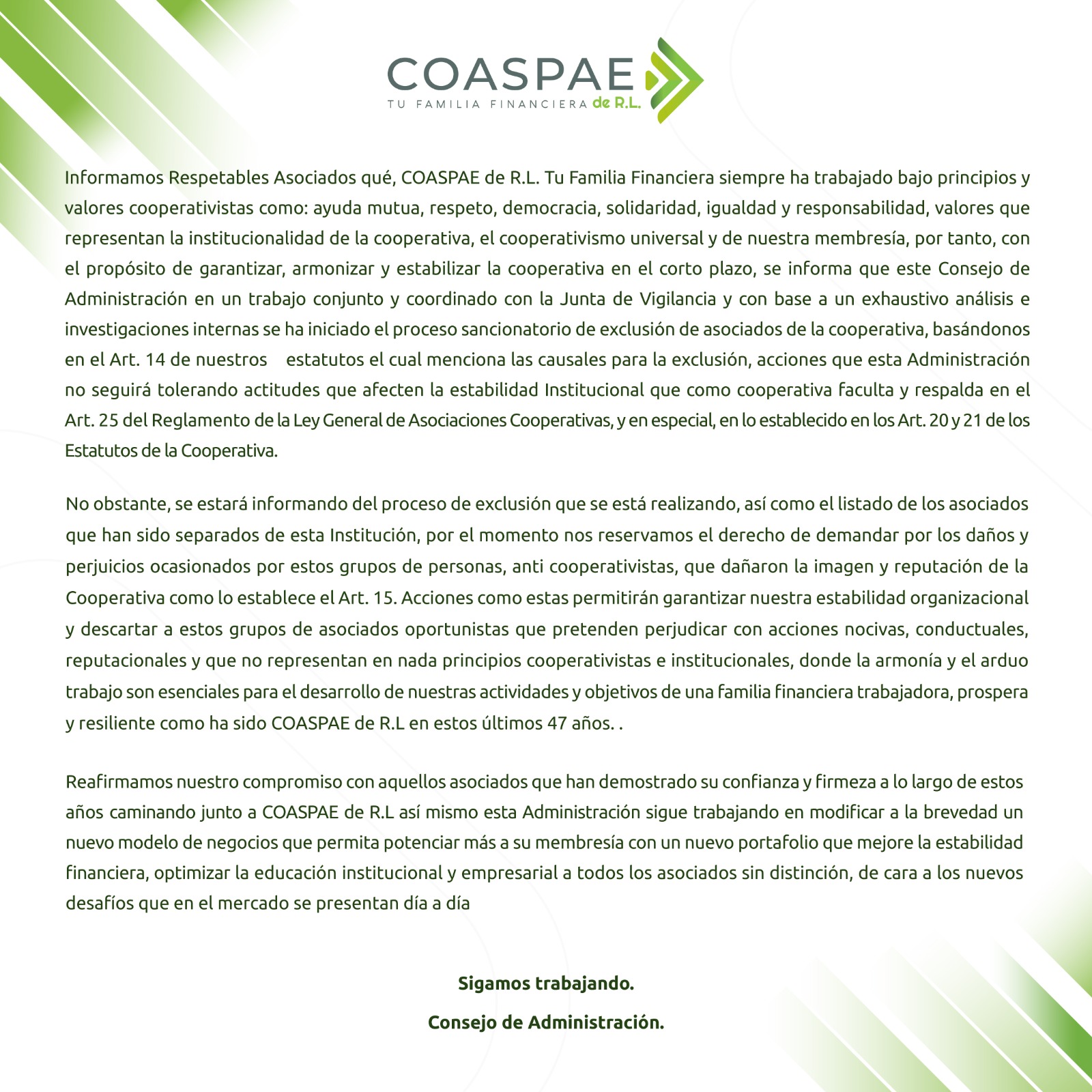 Comunicado